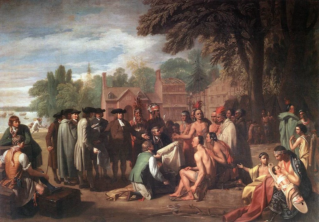 Il trattato di Penn con gli indiani - Pennsylvania Academy of the Fine Arts